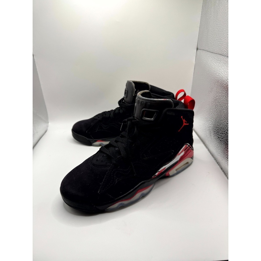 Nike Air Jordan MVP GS Bred DZ5577-061 Kids 6.5 Sneakers Black Nubuck Shoes